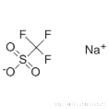 Ácido metanosulfónico, 1,1,1-trifluoro-, sal de sodio (1: 1) CAS 2926-30-9